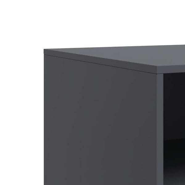 Antrasiitti tv-taso Brittny 67x39x44cm (teräs)