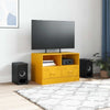 Sinapinkeltainen tv-taso Brittny 67x39x44cm (teräs)