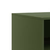 Oliivinvihreä tv-tasot Brittny 67x39x44cm (2 kpl, teräs)