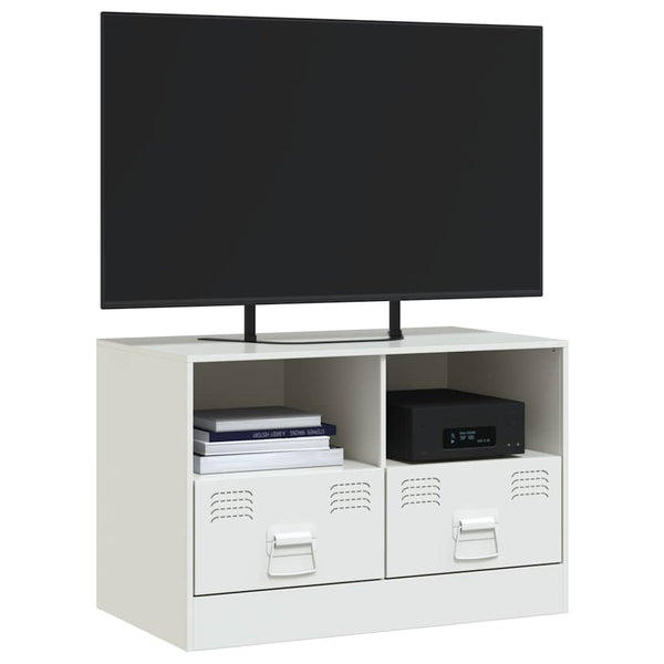 Valkoinen tv-taso Brittny 67x39x44cm (teräs)