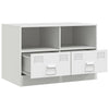 Valkoinen tv-taso Brittny 67x39x44cm (teräs)