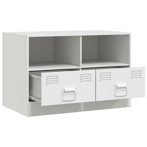 Valkoinen tv-taso Brittny 67x39x44cm (teräs)