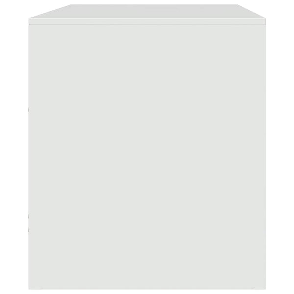 Valkoinen tv-taso Brittny 67x39x44cm (teräs)