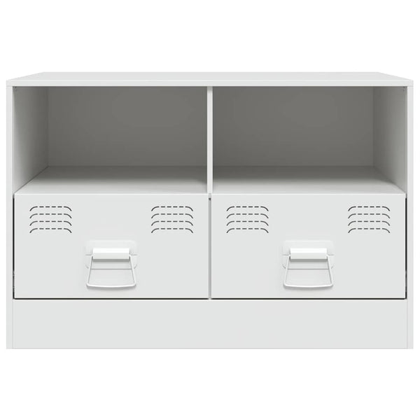 Valkoinen tv-tasot Brittny 67x39x44cm (2 kpl, teräs)