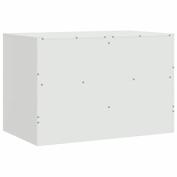 Valkoinen tv-tasot Brittny 67x39x44cm (2 kpl, teräs)