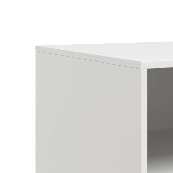Valkoinen tv-tasot Brittny 67x39x44cm (2 kpl, teräs)