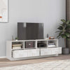 Valkoinen tv-tasot Brittny 67x39x44cm (2 kpl, teräs)