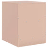 Rosa Nachttische Galen 34,5x39x44cm (2 St., Stahl)