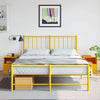 Sinapinkeltainen yöpöydät Galen 34,5x39x44cm (2 kpl, teräs)