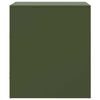 Nachttische Olivgrün Galen 34,5x39x44cm (2 St. Stahl)