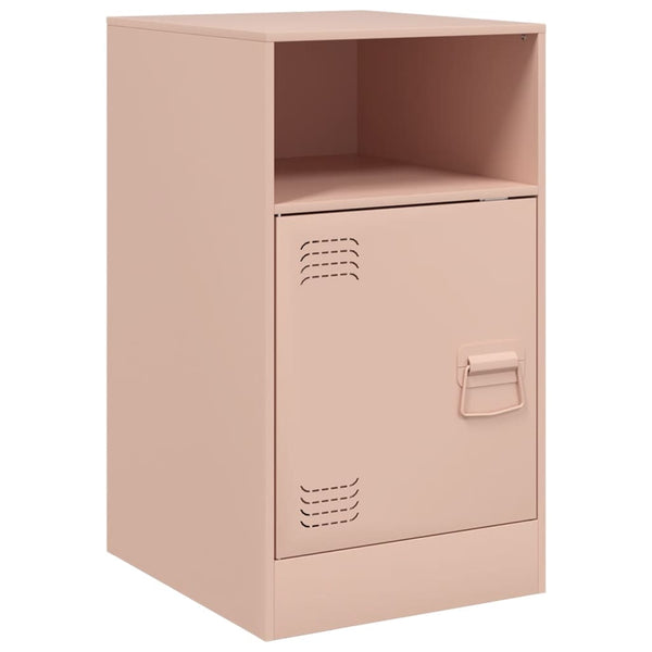 Pinkki yöpöytä Computer 34,5x39x62cm (teräs)