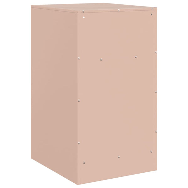 Pinkki yöpöytä Computer 34,5x39x62cm (teräs)