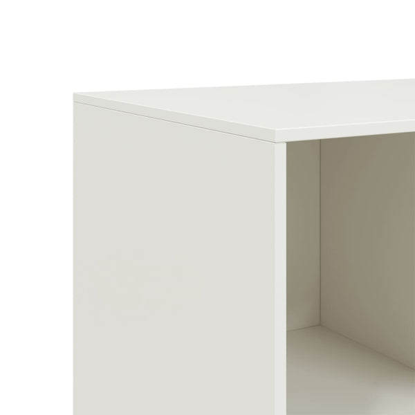 Weißes Sideboard Aronica 99x39x73cm (Stahl)