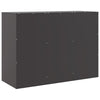 Schwarze Kommode Veysi 99x39x73cm (Stahl)
