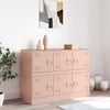 Rosa Sideboard Veysi 99x39x73cm (Stahl)