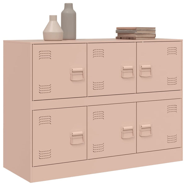 Rosa Sideboard Veysi 99x39x73cm (Stahl)