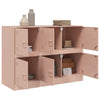 Rosa Sideboard Veysi 99x39x73cm (Stahl)
