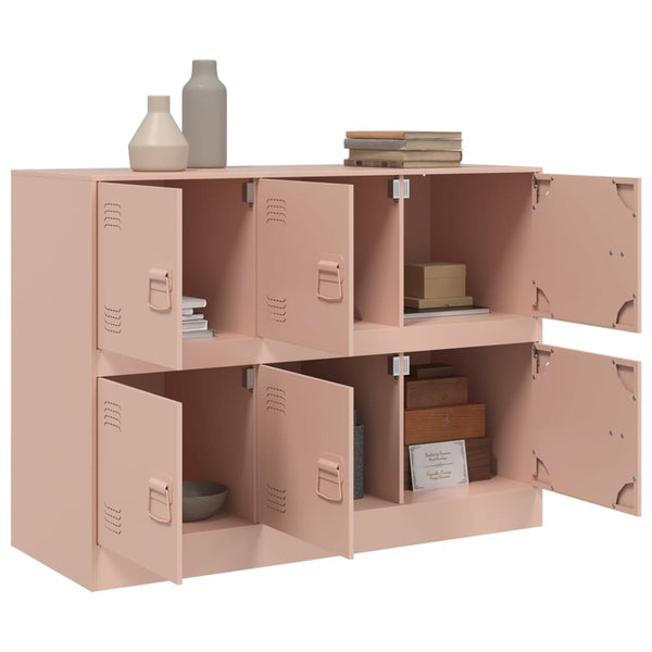 Rosa Sideboard Veysi 99x39x73cm (Stahl)