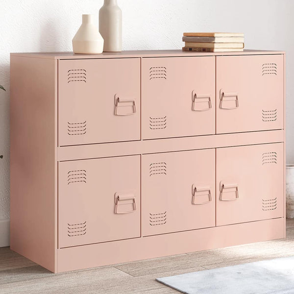 Rosa Sideboard Veysi 99x39x73cm (Stahl)