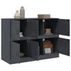 Anrichte Veysi Anthrazit 99x39x73cm (Stahl)