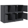 Anrichte Veysi Anthrazit 99x39x73cm (Stahl)