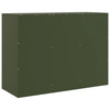 Olivgrüne Kommode Veysi 99x39x73cm (Stahl)
