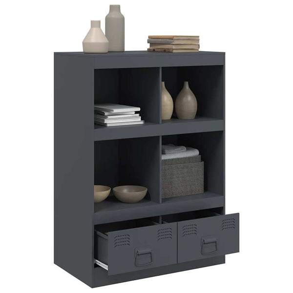 Anthrazitschrank Rafael 67x39x95cm (Stahl)