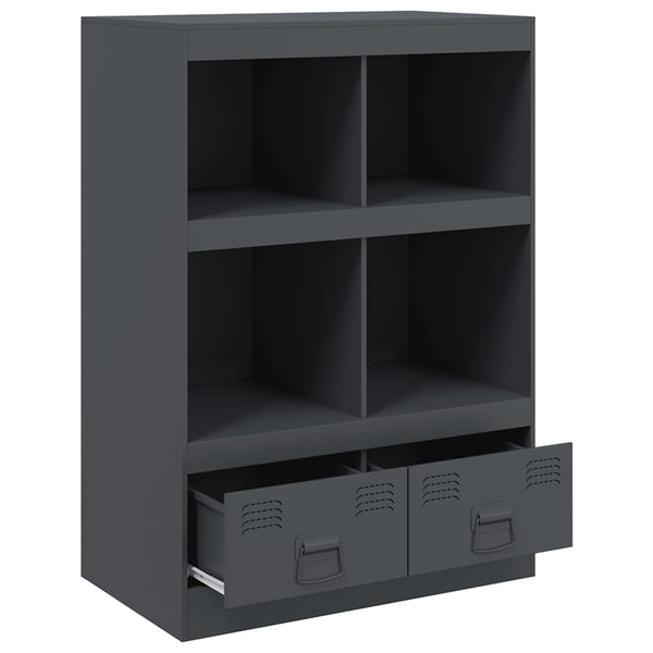Anthrazitschrank Rafael 67x39x95cm (Stahl)