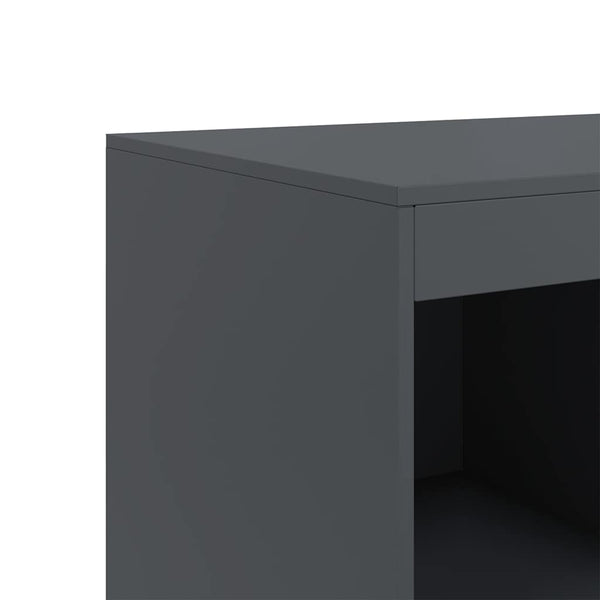Anthrazitschrank Rafael 67x39x95cm (Stahl)