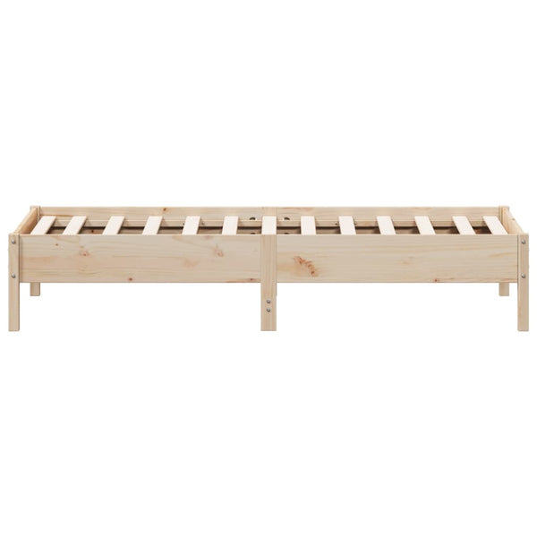 Bettgestell Enciu 75x190cm (Kiefer)
