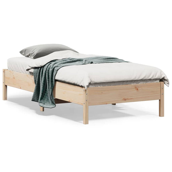 Bettgestell Enciu 75x190cm (Kiefer)