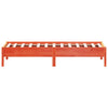 Wachsbraunes Bettgestell Enciu 75x190cm (Kiefer)