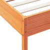 Wachsbraunes Bettgestell Enciu 75x190cm (Kiefer)