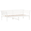 Weißes Schlafsofa Damiano 80x200cm (Kiefer)