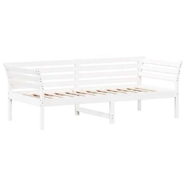 Weißes Schlafsofa Damiano 90x200cm (Kiefer)