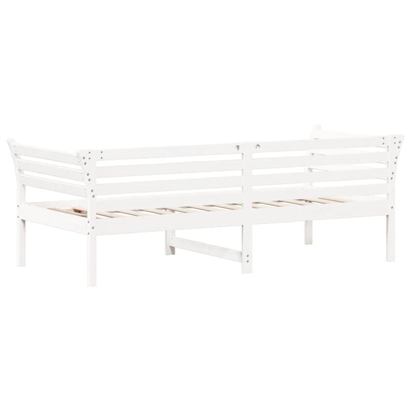 Weißes Schlafsofa Damiano 100x200cm (Kiefer)