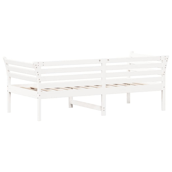 Weißes Schlafsofa Damiano 90x190cm (Kiefer)