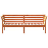Sofabett Damiano 90x190cm (Kiefer), wachsbraun