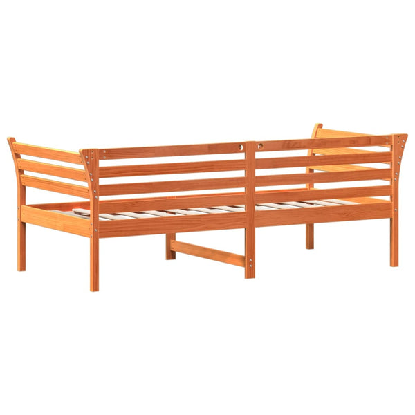 Sofabett Damiano 90x190cm (Kiefer), wachsbraun