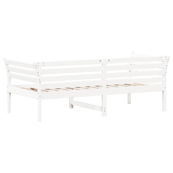 Weißes Schlafsofa Damiano 75x190cm (Kiefer)