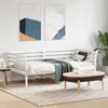 Weißes Schlafsofa Damiano 75x190cm (Kiefer)