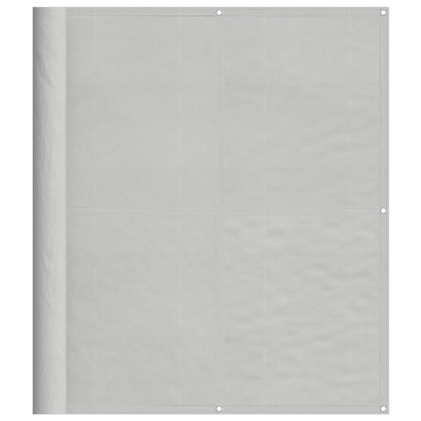 Harmaa parvekkeen suoja Elvin 120x300cm (100% oxford polyesteri)