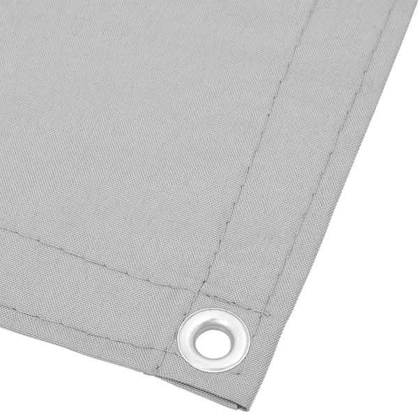 Harmaa parvekkeen suoja Elvin 120x300cm (100% oxford polyesteri)