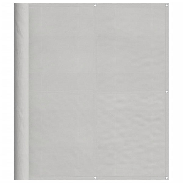 Grauer Balkonsichtschutz Elvin 120x600cm (100% Oxford Polyester)