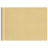 Sand Balkonbespannung Elvin 75x500cm (100% Oxford-Polyester)