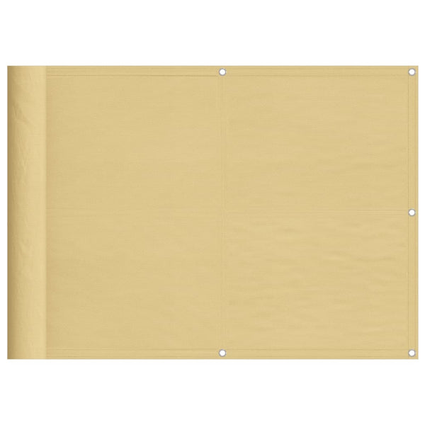 Hiekka parvekesuoja Elvin 75x600cm (100% oxford polyesteri)