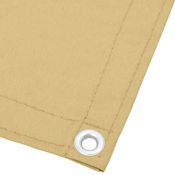 Elvin Balkonsichtschutz Sand 120x800cm (100% Polyester Oxford Gewebe)