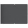 Balkonsichtschutz Anthrazit Elvin 75x700cm (100% Oxford Polyester)