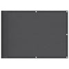 Balkonsichtschutz Anthrazit Elvin 75x800cm (100% Oxford Polyester)
