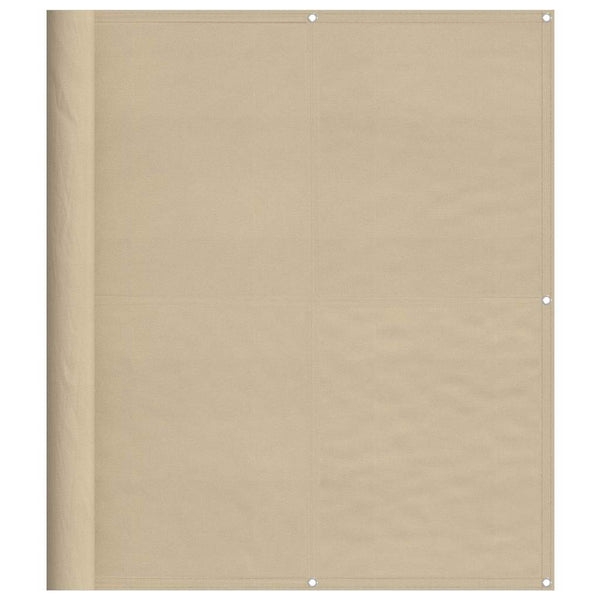 Beige parvekesuoja Elvin 120x700cm (100% oxford polyesteri)
